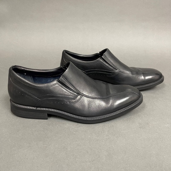 Rockport Trutech Men\'s Shoes Black 10 Leather Upper Slip On H79738 main image 10